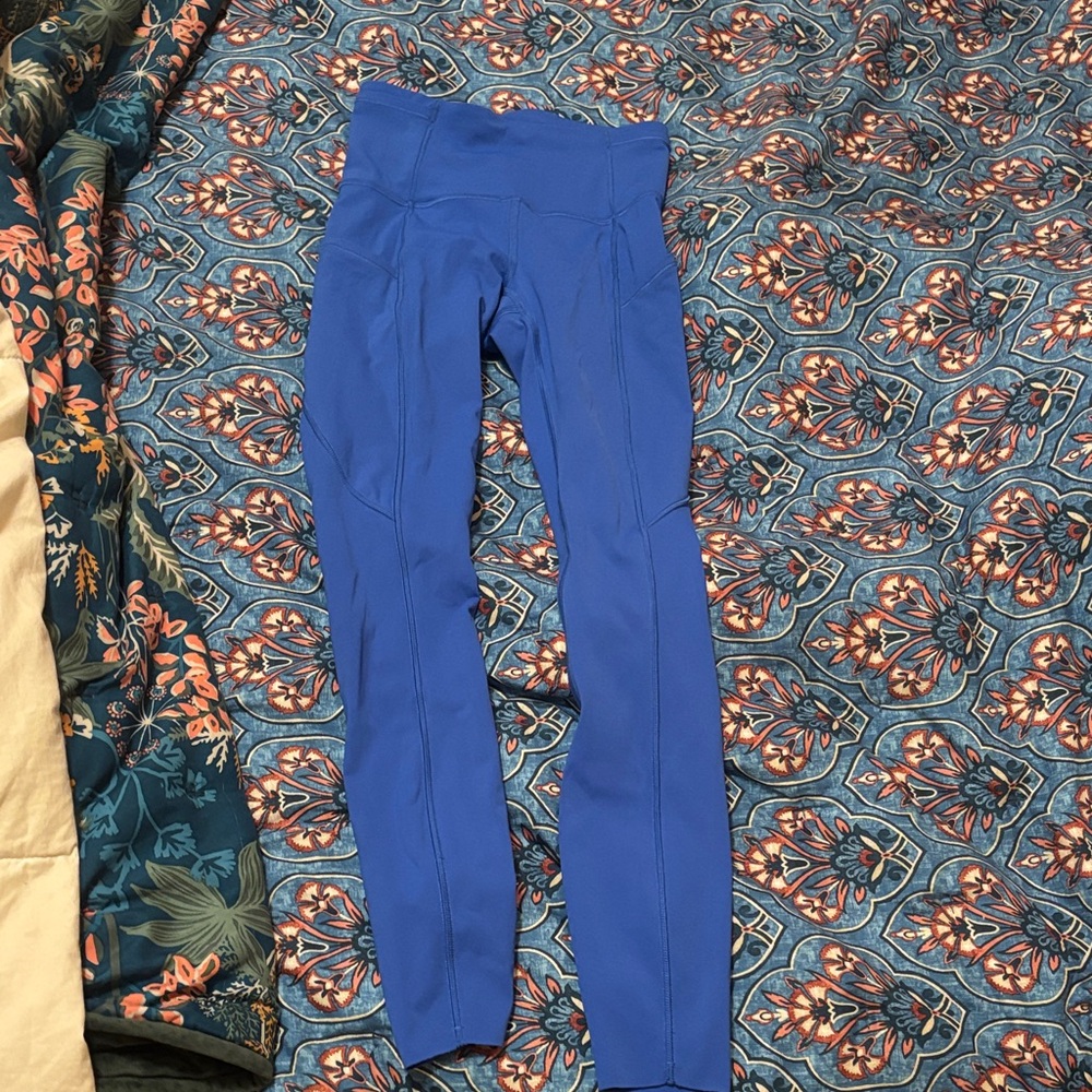 lululemon athletica Blue Leggings